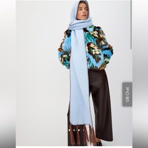 Oliver Bonas Hooded Tassel Scarf